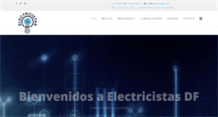Desktop Screenshot of electricistasdf.com